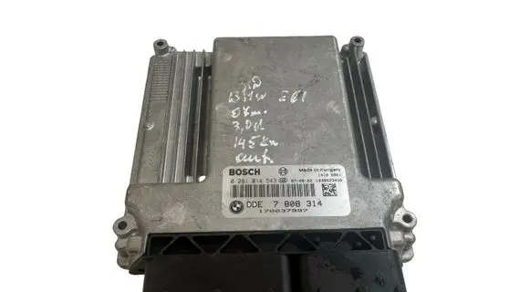 BMW 5 E60 E61 Engine control unit/module 7808314 0281014543 170037997