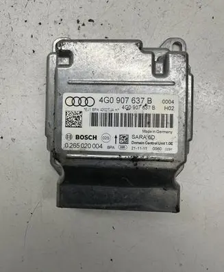 Audi A6 S6 C7 4G Airbag control unit/module 4G0907637B 0265020004