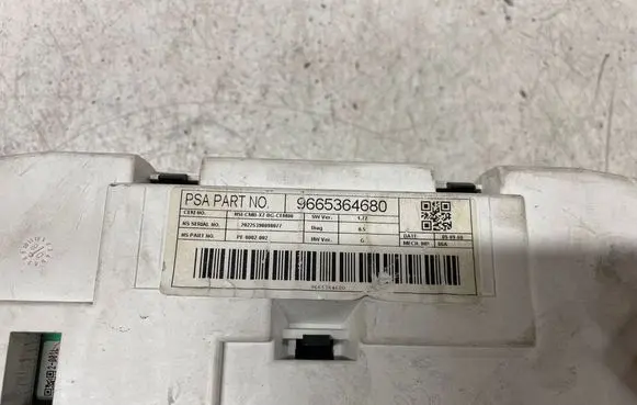 Citroen C5 Speedometer (instrument cluster) 9665364680 20225390098077
