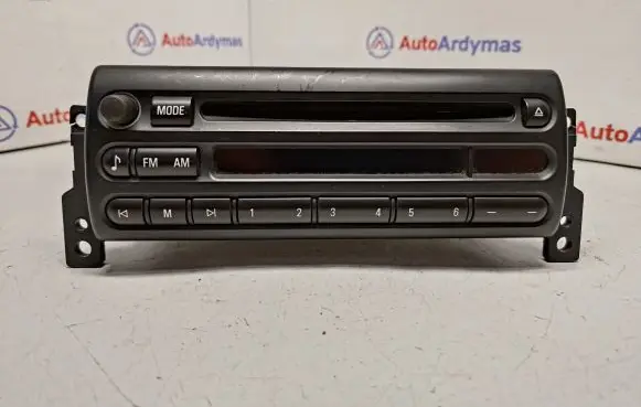 Mini One - Cooper R50 - 53 Radio/CD/DVD/GPS head unit 6921965 65126921965 65106927904