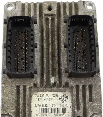 Fiat Doblo Engine control unit/module 51784959 6160122403 IAW5SFMA