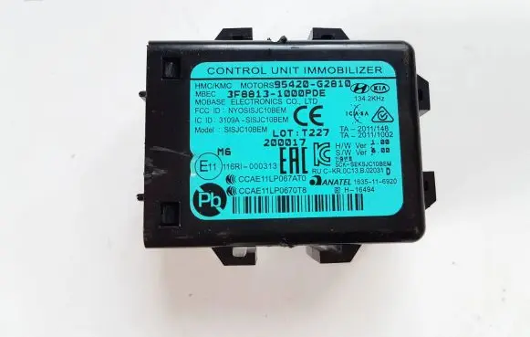 Hyundai i30 Immobilizer control unit/module 95420G2810 3F88131000PDE