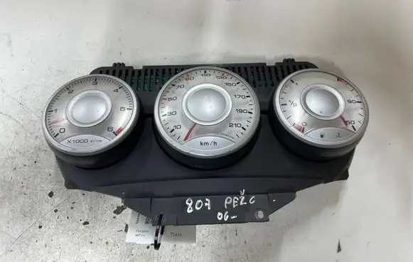 Peugeot 807 Speedometer (instrument cluster) 1400613880 503001040207 1489077077