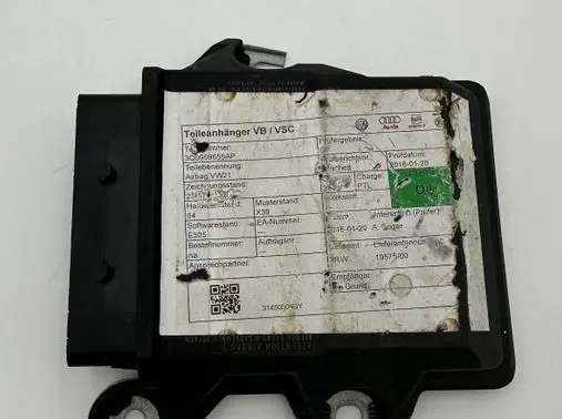 Volkswagen PASSAT B8 Airbag control unit/module 3Q0959655AP
