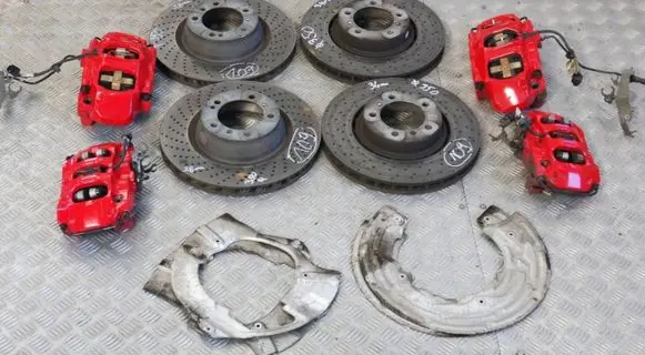 Porsche 992 Brake discs and calipers set 992615106AD 9P1615301J 99261561M
