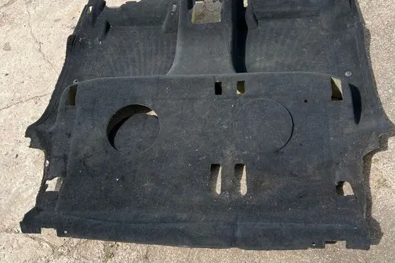 Porsche Cayenne (92A) Rear floor carpet liner 7P5863367