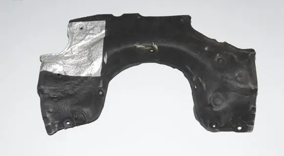 BMW 3 F30 F35 F31 Heat shield in engine bay 7431668 51487431668