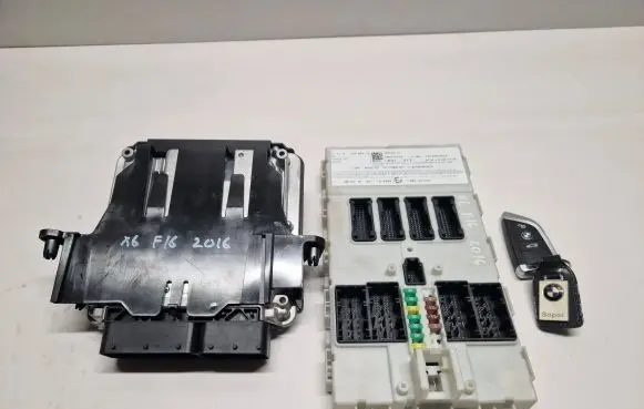 BMW X6 F16 Engine ECU kit and lock set 8586544 0281031958 6821973