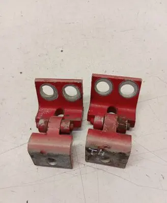 Front door hinge set