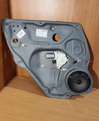 Mercedes-Benz A W169 Rear door window regulator with motor A1697301379