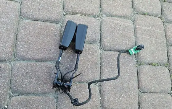 Opel Combo E Rear seatbelt buckle 9817221277