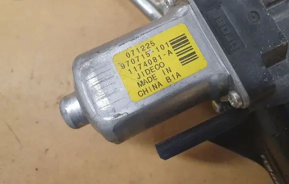 Volvo S80 Rear door window regulator with motor 30784511