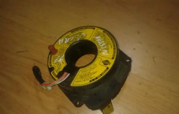 Nissan Micra Airbag slip ring squib (SRS ring) 255545F600
