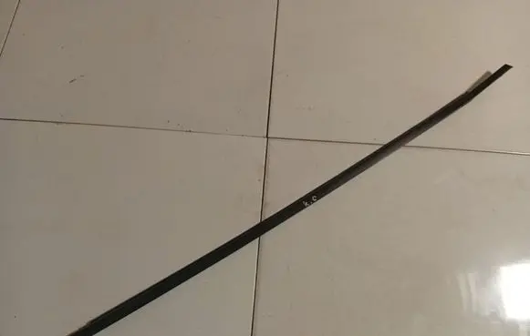 Volkswagen Sharan Rear door glass trim molding 