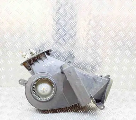 Interior heater climate box assembly