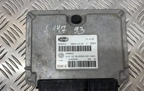 Alfa Romeo 147 Engine control unit/module ECU 46767510 6200001305 A0886A21