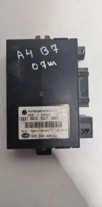Audi A4 S4 B7 8E 8H Tow bar trailer control unit/module 8E0907383C 5DS00840803
