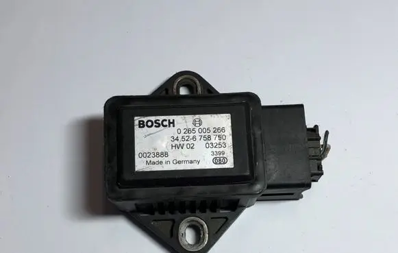 BMW 5 E60 E61 ESP acceleration yaw rate sensor 6758750 0265005266