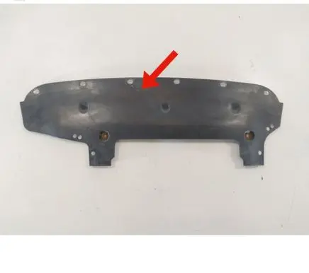 BMW 5 F10 F11 Rear bumper underbody cover/under tray 51757233899 7233899 74850610