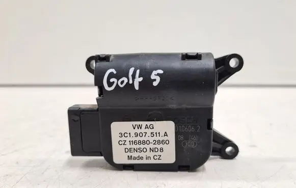 Volkswagen Golf V Air flap motor/actuator 3C1907511A