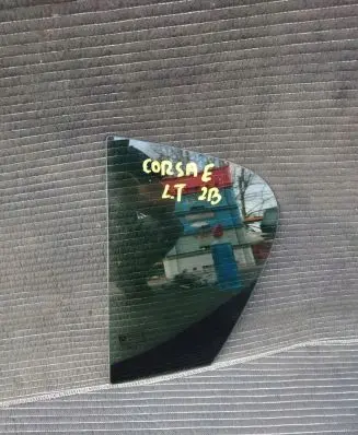 Opel Corsa E Rear windscreen/windshield window E000191