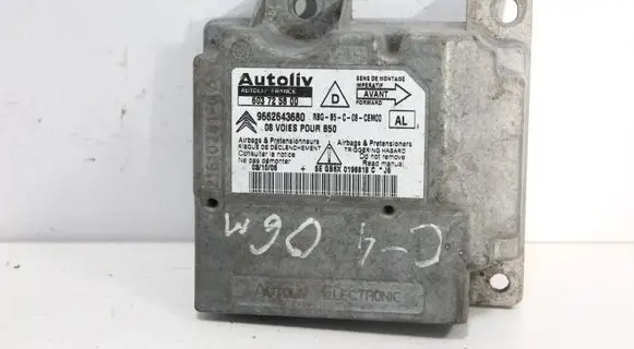 Citroen C4 I Airbag control unit/module 603725800 9662643680