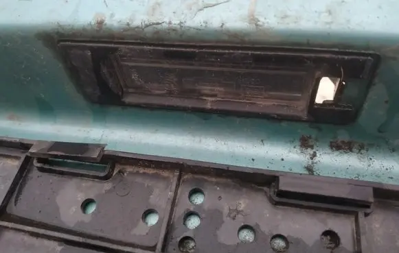 Opel Meriva A Number plate light 