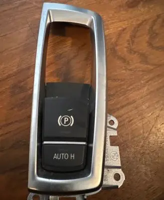 Hand parking brake switch