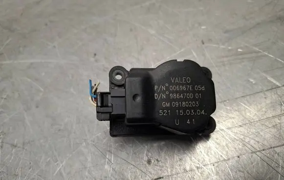 Opel Signum Air flap motor/actuator 09180203