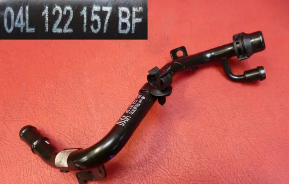 Audi Q5 SQ5 Engine coolant pipe/hose 04L122157BF