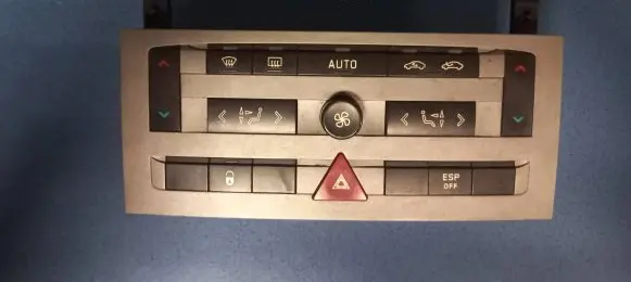 Peugeot 407 Climate control unit 96573322