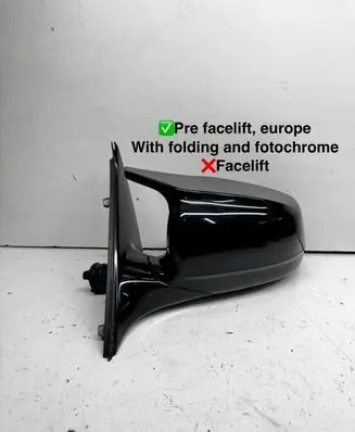 BMW 5 F10 F11 Front door electric wing mirror F0153121U6680 F0153121