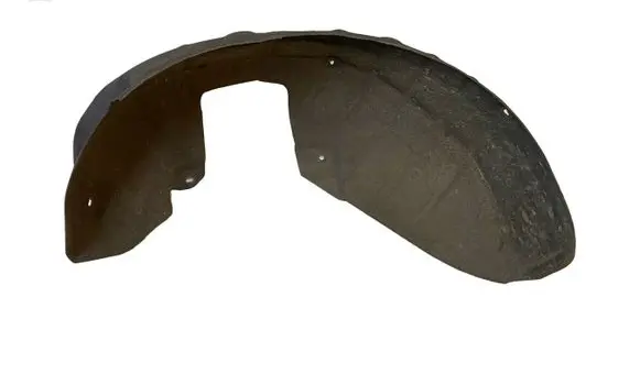 Rear arch fender liner splash guards