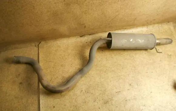 Toyota Land Cruiser (J100) Rear muffler/silencer tail pipe 