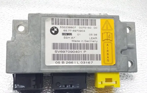 BMW 7 E65 E66 Airbag control unit/module 6970904 0075150