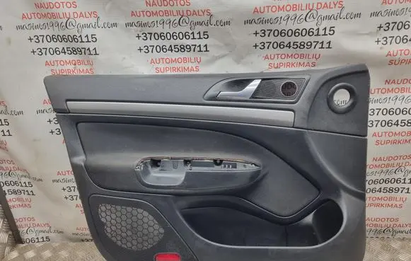 Skoda Octavia Mk2 (1Z) Front door card panel trim 1Z1867011