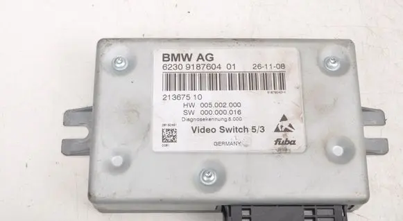 BMW 7 F01 F02 F03 F04 Video control module 9187604