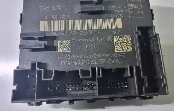 Volkswagen e-Golf Door control unit/module 500959592K 500959592F