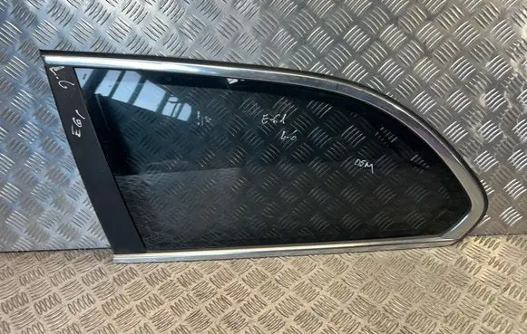 BMW 5 E60 E61 Rear side window 43R007951 DOT24AS2M19 E000255