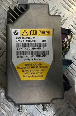 BMW 7 F01 F02 F03 F04 Airbag control unit/module 3192663281T F01F02F03