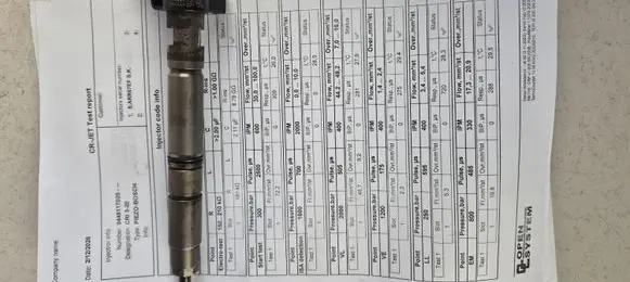 Audi A6 S6 C7 4G Fuel injector 059130277CK