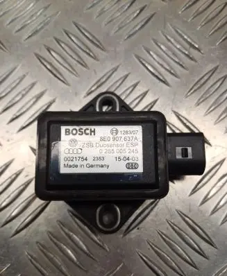 Audi A4 S4 B6 8E 8H ESP acceleration yaw rate sensor 8E0907637A 0265005245