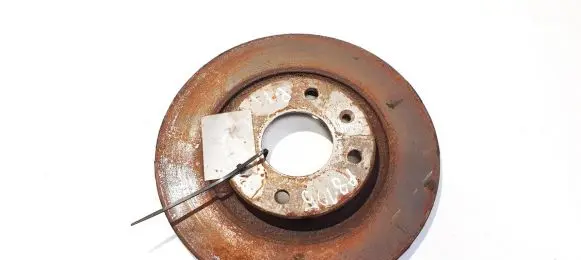 Citroen C3 Front brake disc neventiliuojamas