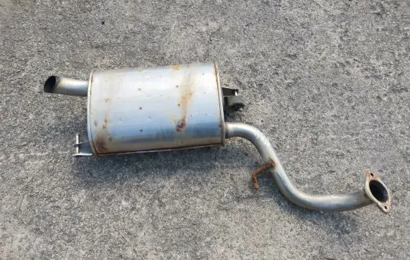 Toyota Corolla Verso E121 Muffler/silencer 