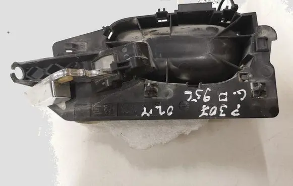 Peugeot 307 Rear door interior handle 9643604477