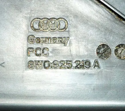 Audi A4 S4 B9 8W Side bottom protection 8W0825219A