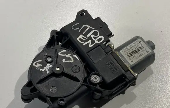 Citroen C5 Rear door window regulator motor 128000772 0130822447