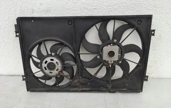 Seat Leon (1P) Electric radiator cooling fan 1K0121207T