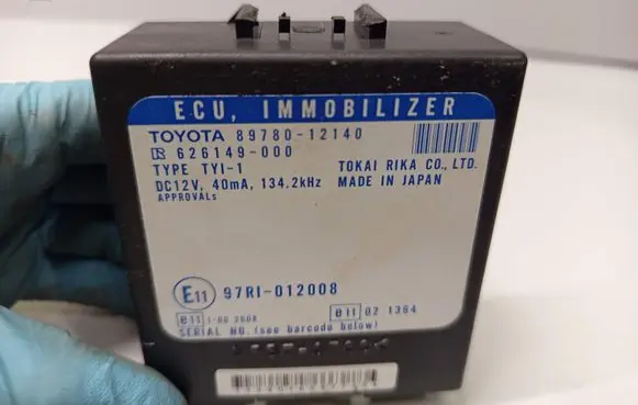 Toyota Corolla E120 E130 Immobilizer control unit/module 8978012140 626149000