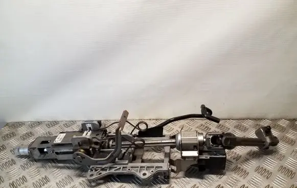 Steering wheel axle set